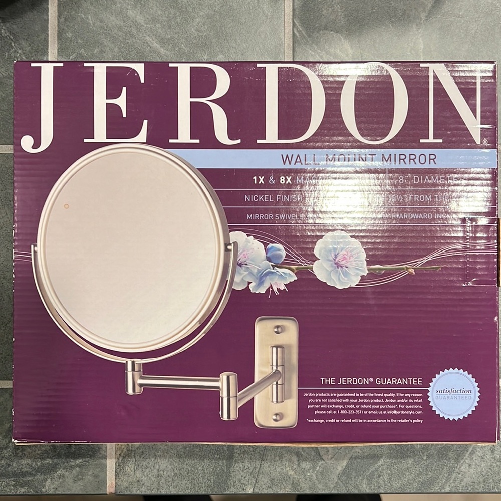 Wall mount mirror